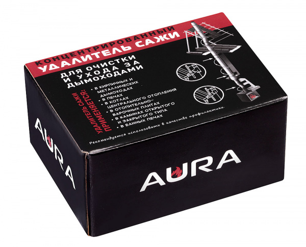 удалитель сажи aura (коробка 400г)*24 картинка анонса te-plo.ru
