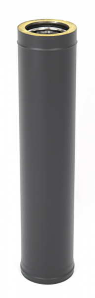 труба термо l 1000 тт-р 430-0.8/430 d150/210 (mc black (т<200c*)) картинка анонса te-plo.ru